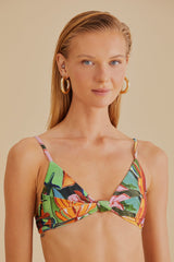 Banana Foliage Knot Bikini Top – FARM Rio