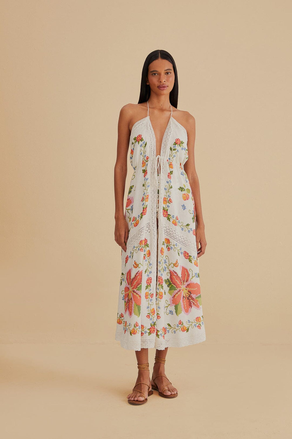 White Banana Vitamin Lace Cover Up – FARM Rio