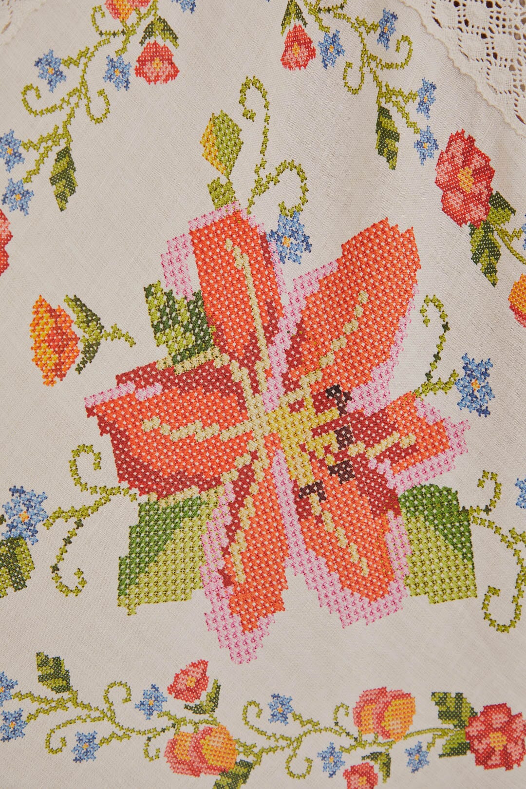 White Banana Vitamin Lace Cover Up – FARM Rio