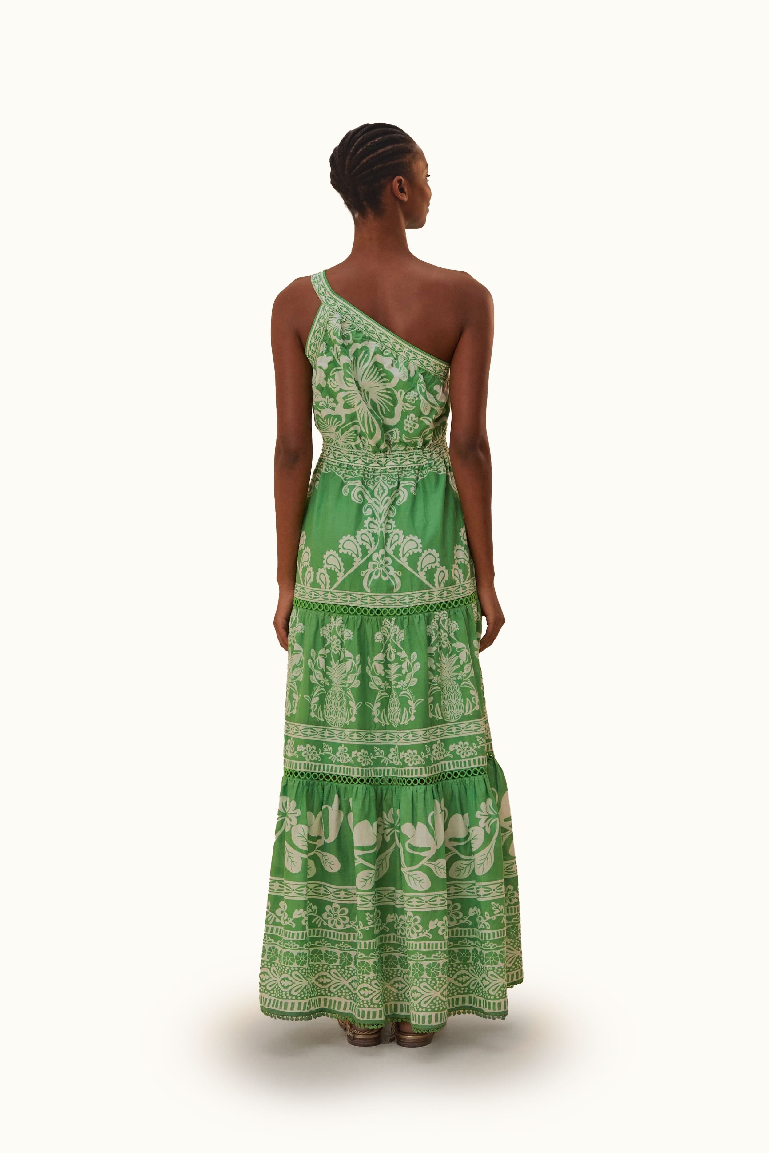 Green Sweet Garden Maxi Dress – FARM Rio