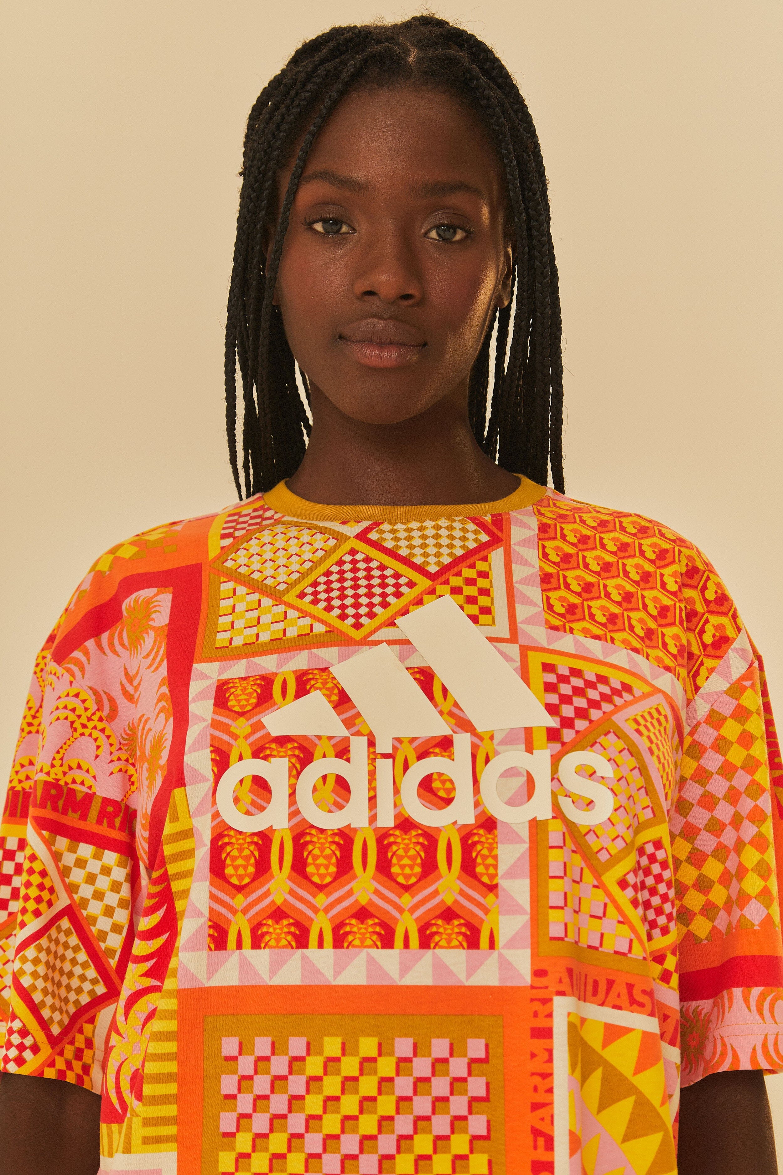 Adidas Farm Solar Kaleidoscope Pink Dress – FARM Rio