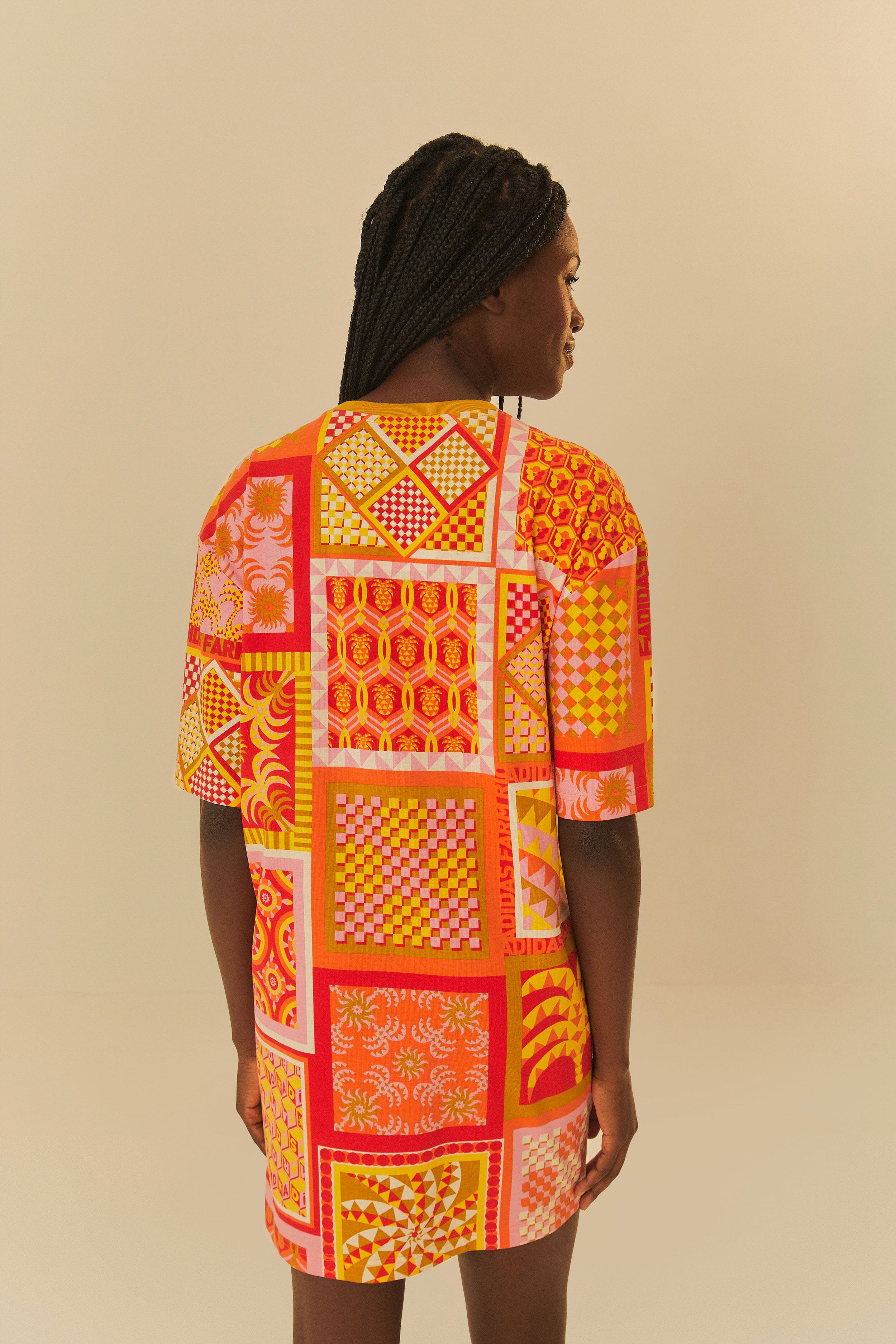Adidas Farm Solar Kaleidoscope Pink Dress – FARM Rio