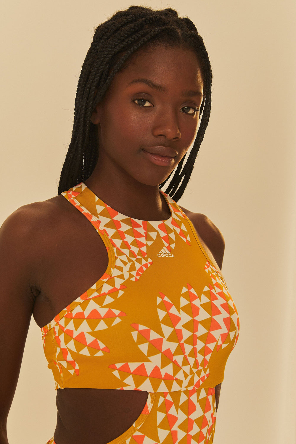 Adidas Farm Psychedelic Wave Green Dress – FARM Rio