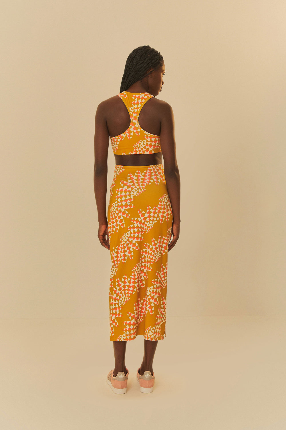 Adidas Farm Psychedelic Wave Green Dress – FARM Rio