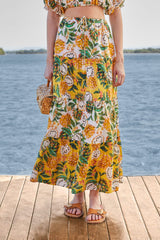 Mixed Biriba Maxi Skirt – FARM Rio