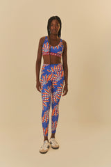 Adidas Farm Psychedelic Wave Blue Leggings – FARM Rio