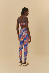 Adidas Farm Psychedelic Wave Blue Leggings – FARM Rio