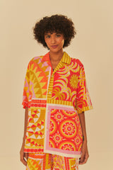 Adidas Farm Solar Kaleidoscope Pink Top – FARM Rio