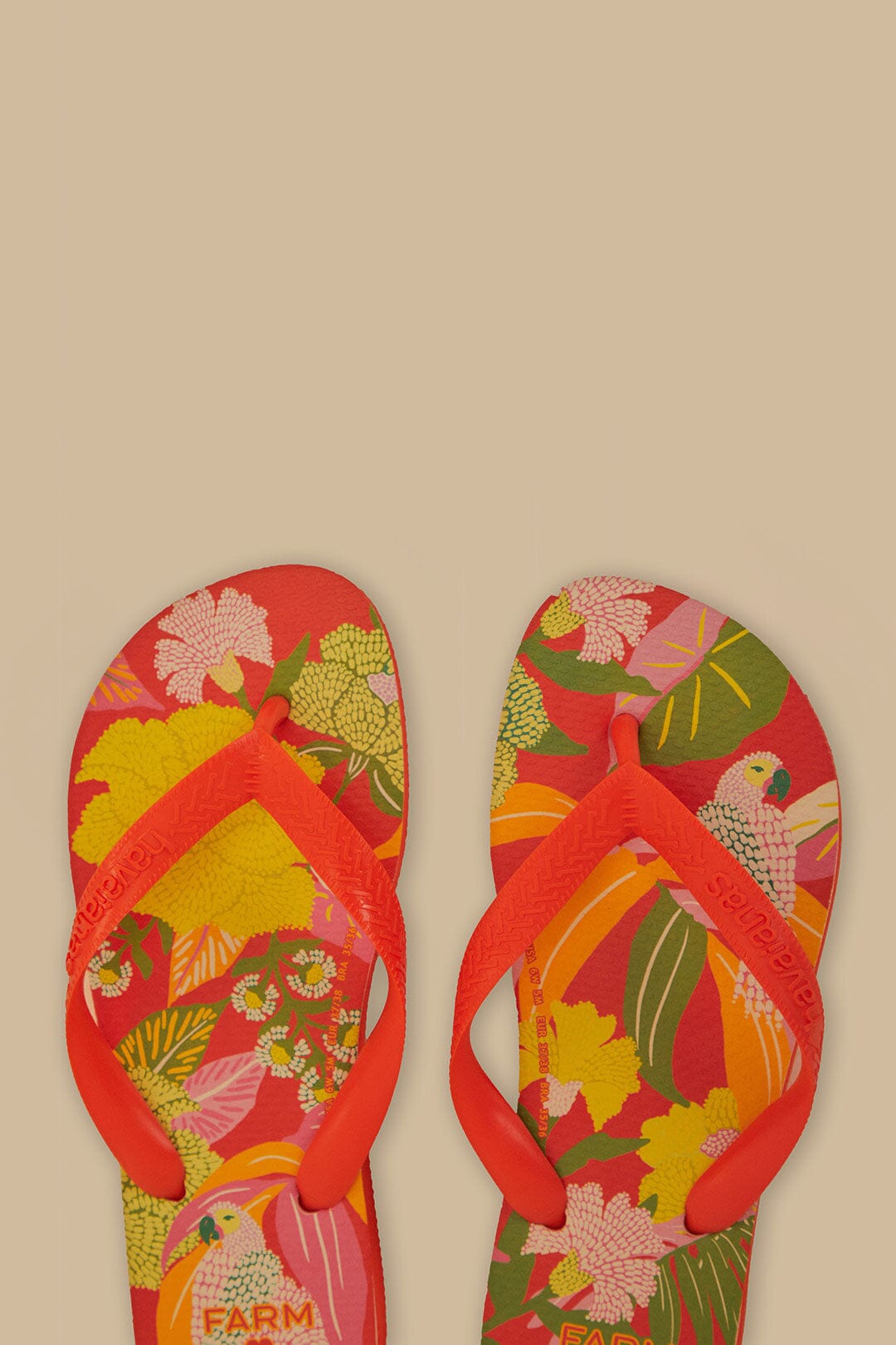 Farm Neon Flor Havaianas Sandals – FARM Rio