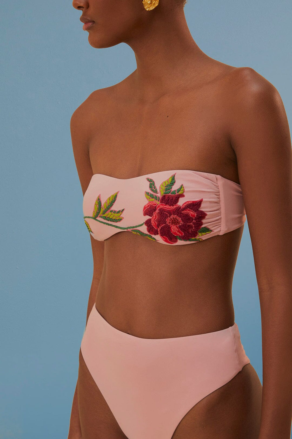 Rose Pink Bikini Bottom – FARM Rio