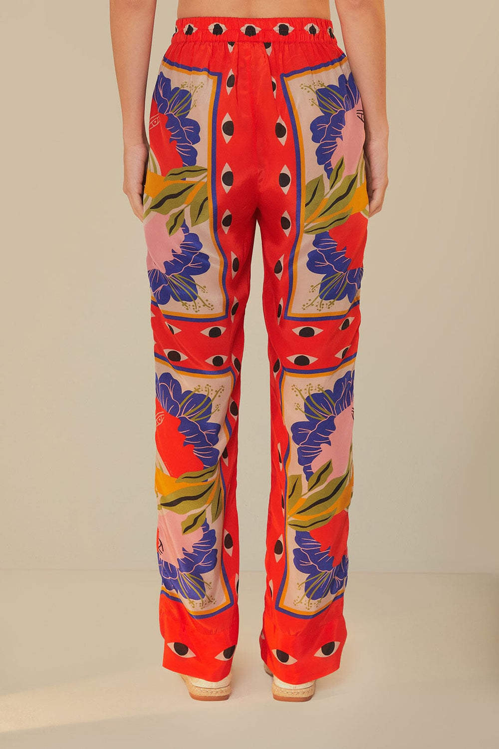 Sand Surreal Scarf Pajama Pants – FARM Rio