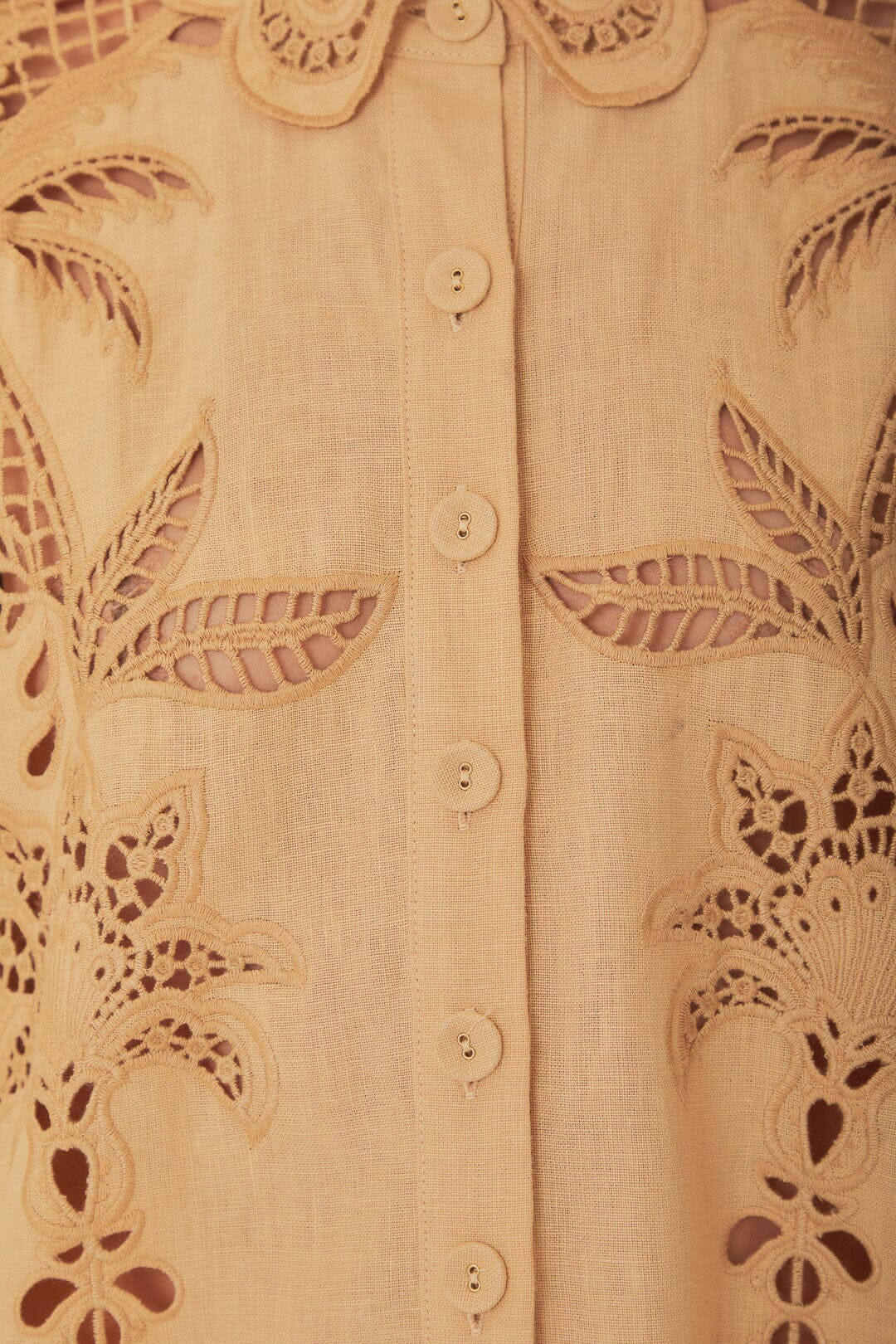 Khaki Palms Richelieu Euroflax™ Premium Linen Shirt – FARM Rio