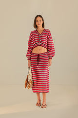 Colorful Stripes Crochet Skirt – FARM Rio