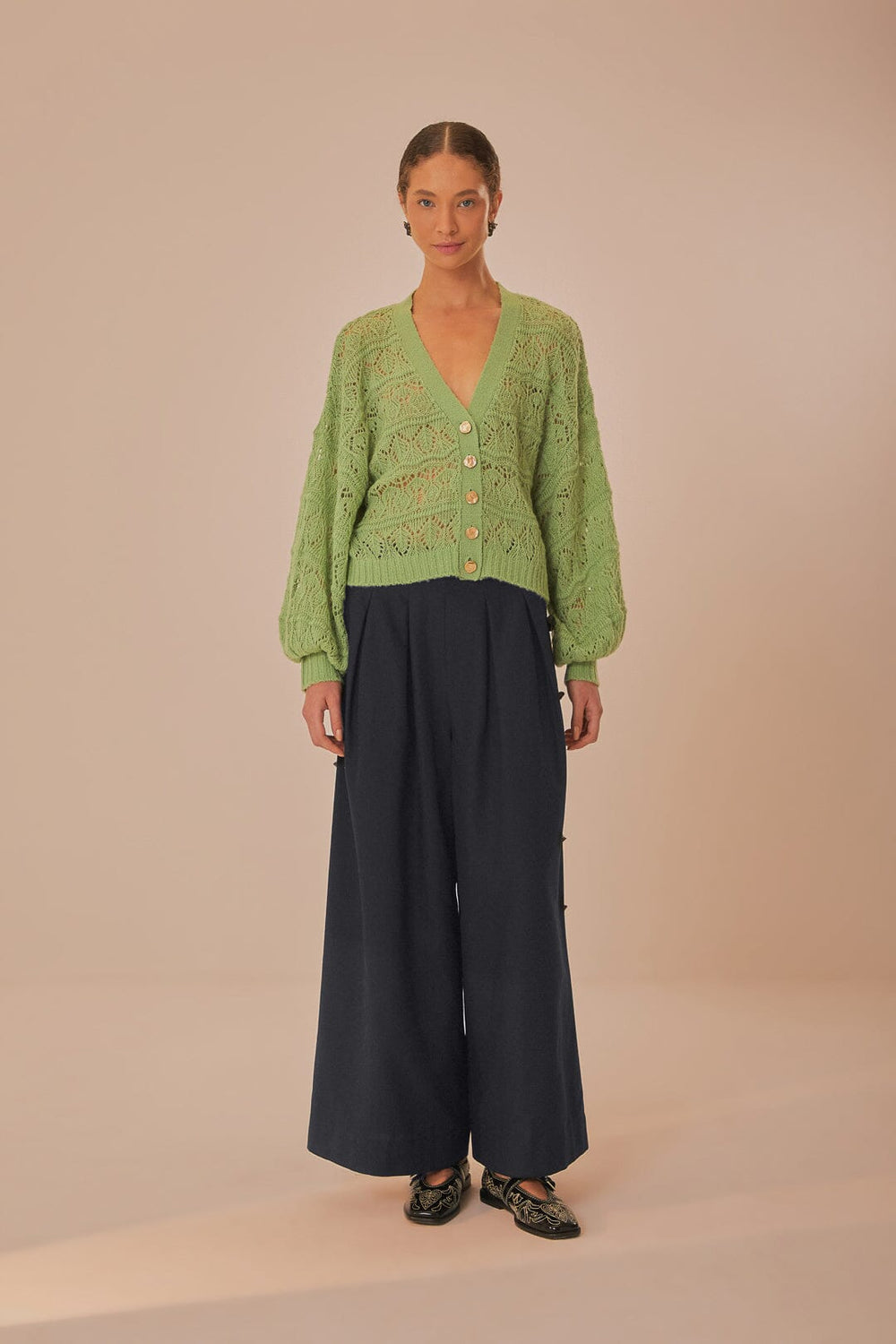 Black Button Pants – FARM Rio