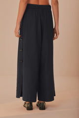 Black Button Pants – FARM Rio