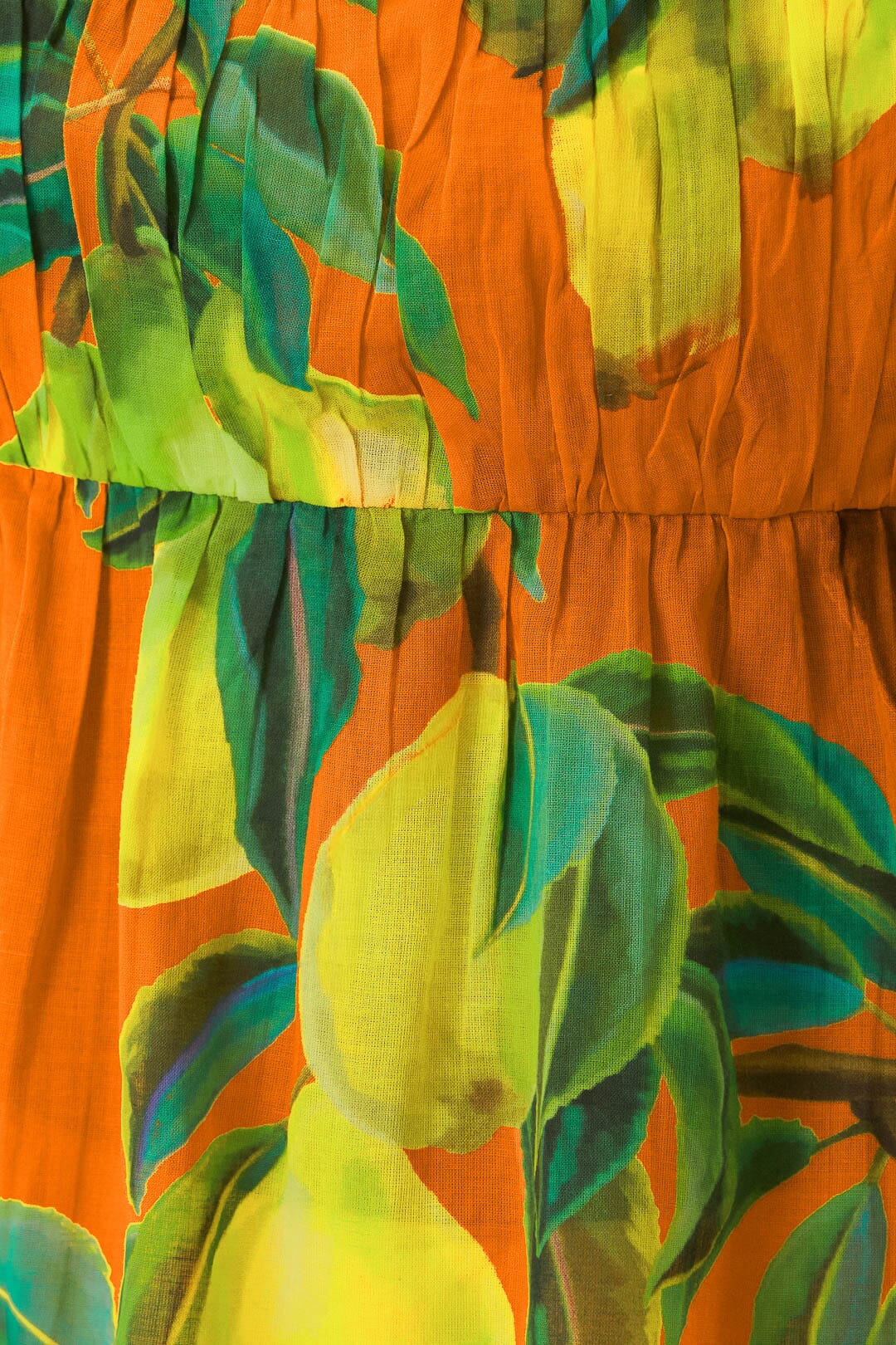 Orange Chic Pears Short Sleeve Blouse – FARM Rio