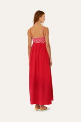 Red Fish Top Maxi Dress – FARM Rio