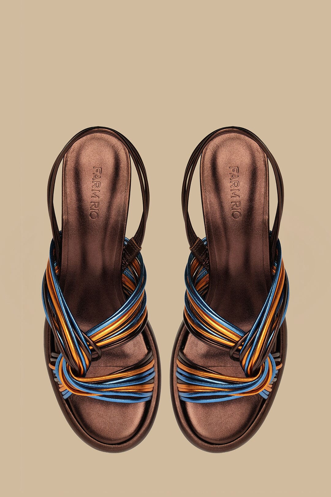 Strappy Heeled Sandal – FARM Rio