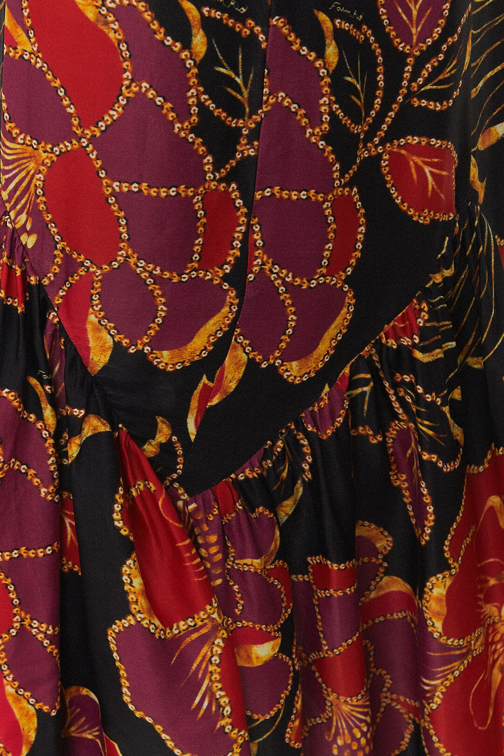 Black Shiny Chita LENZING™ ECOVERO™ Maxi Dress – FARM Rio