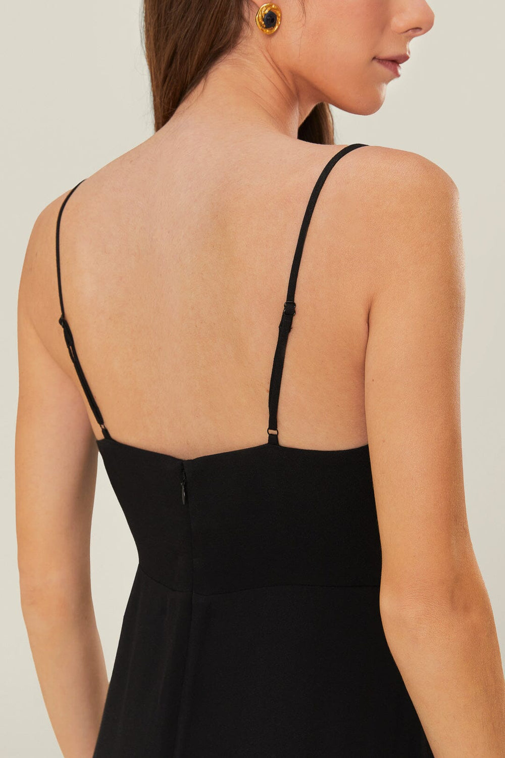 Black Flowered Bust Midi Dress – FARM Rio