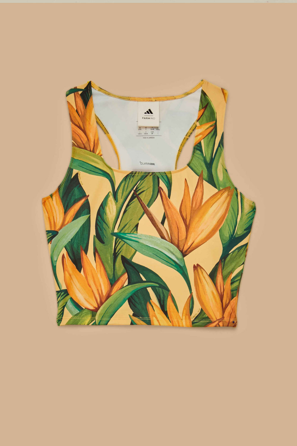 Adidas Birds Of Paradise Semi Spark Tank Top – FARM Rio