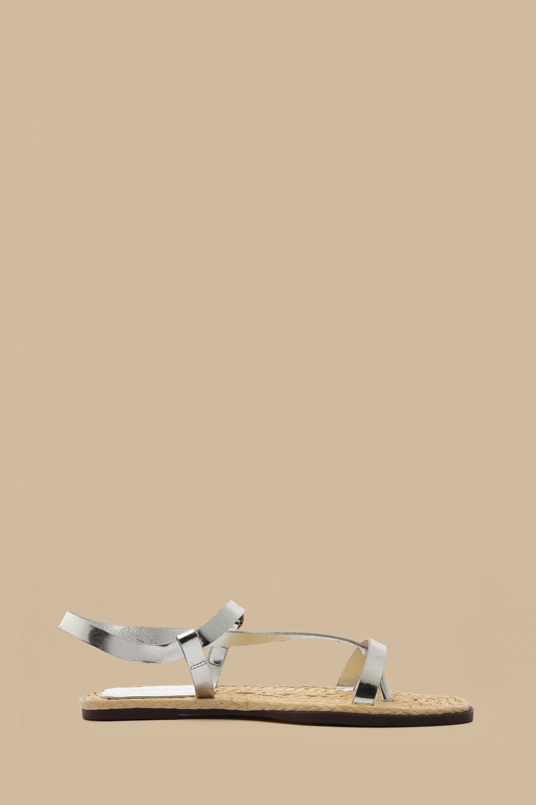 Silver Cross Strap Sandal – FARM Rio