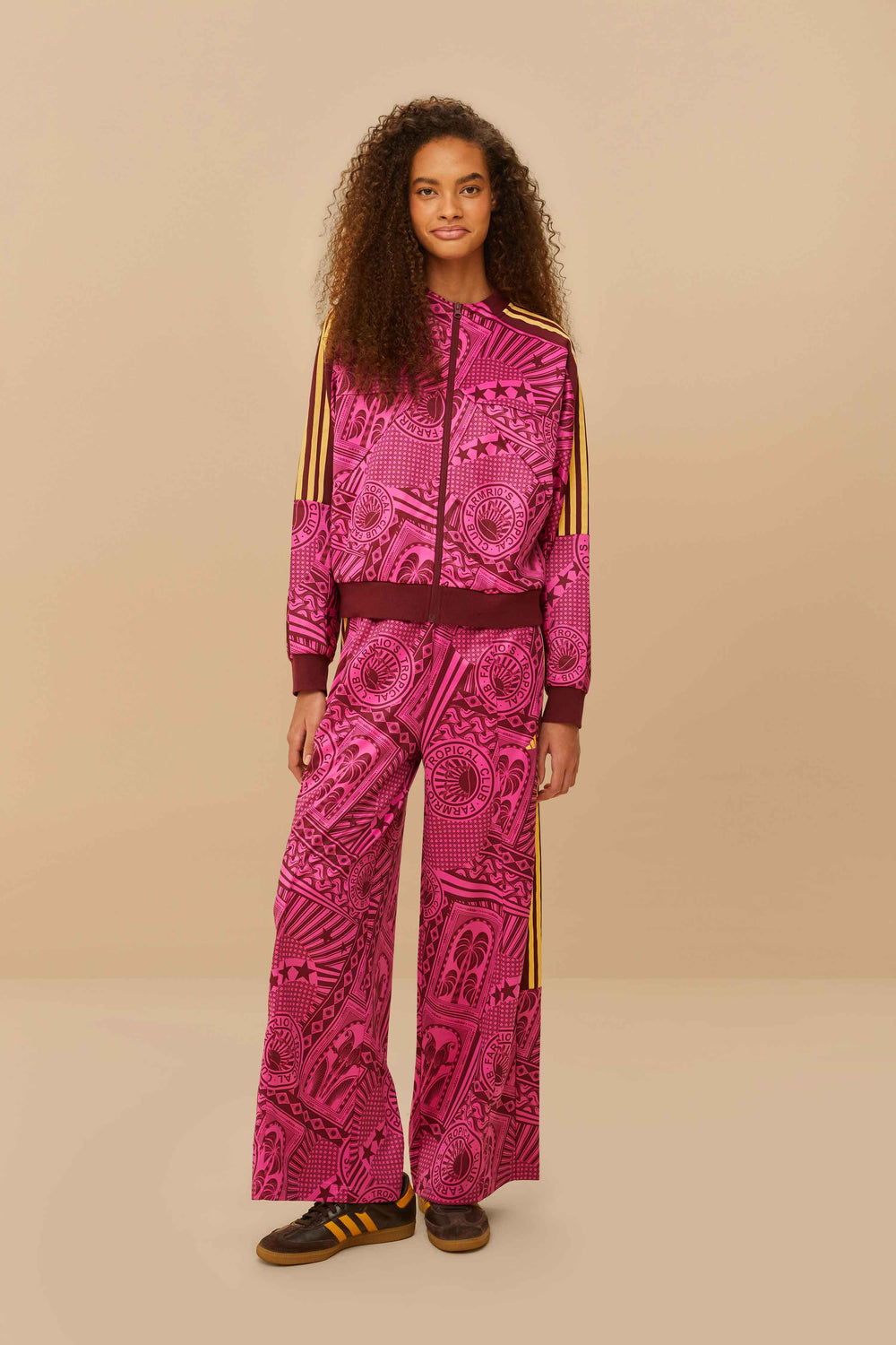 Adidas Tropical Club Pink Pants – FARM Rio