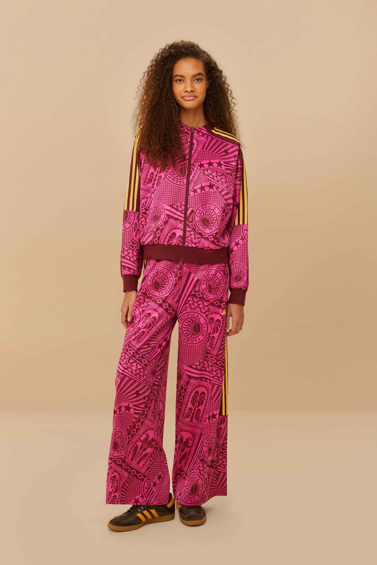 Adidas Tropical Club Pink Pants – FARM Rio