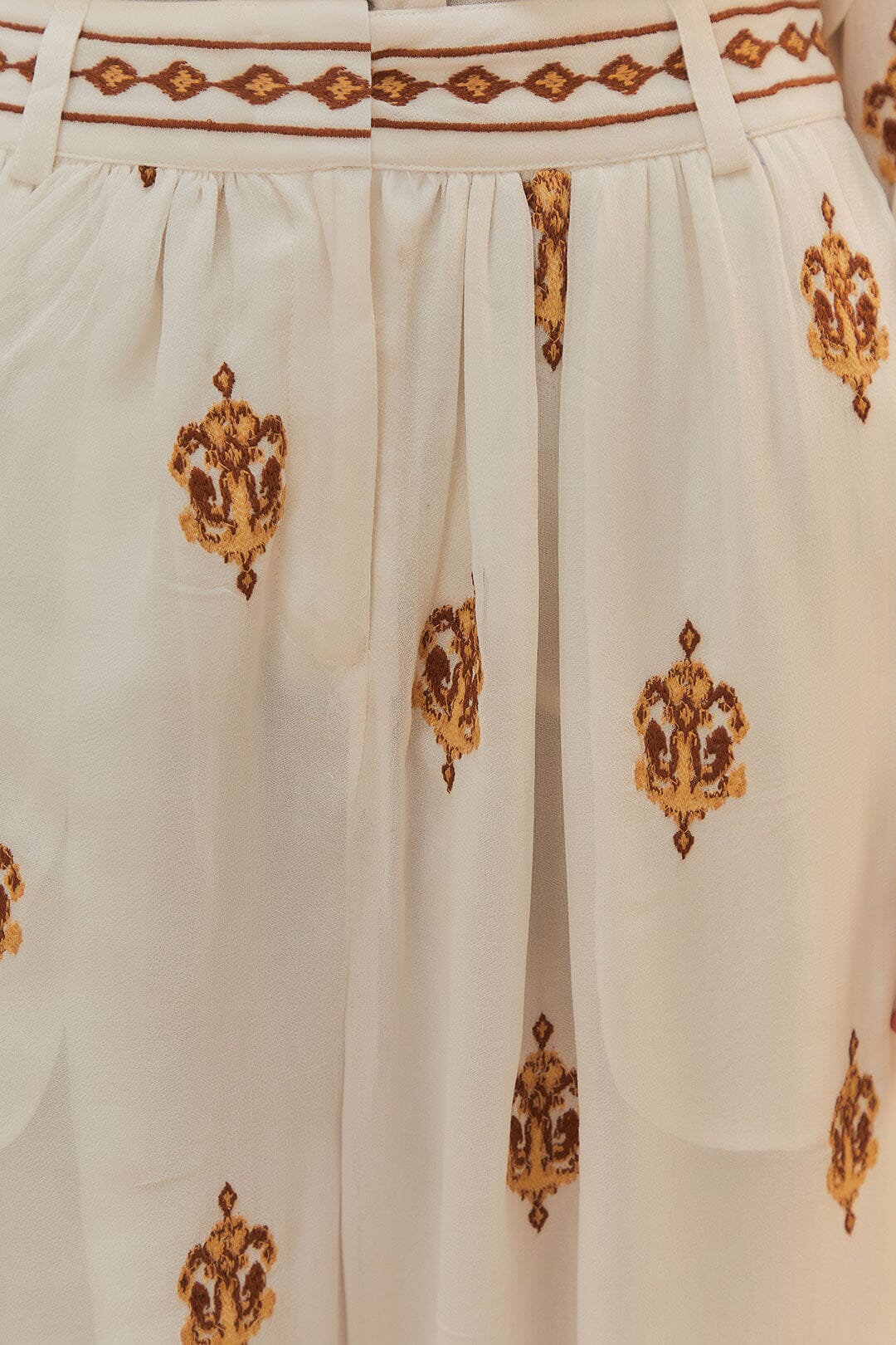 Off-White Anchor Tapestry Embroidered Pants – FARM Rio