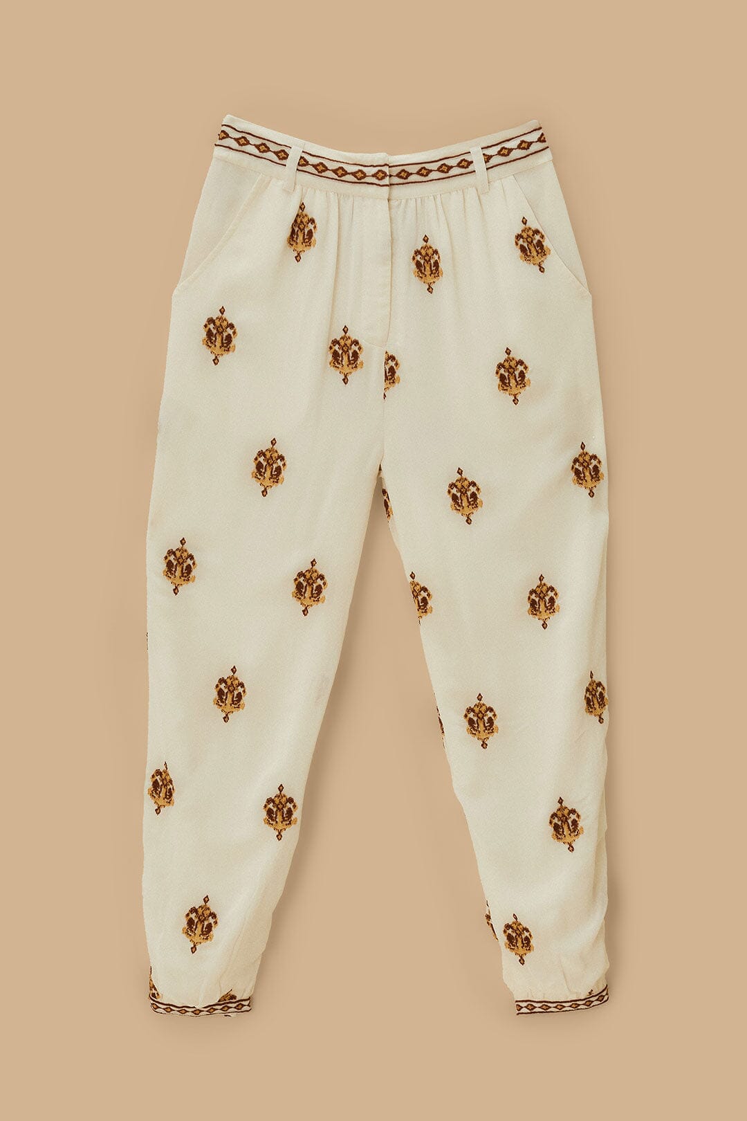 Off-White Anchor Tapestry Embroidered Pants – FARM Rio