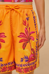 Adidas Tropical Breeze Bright Orange Short – FARM Rio