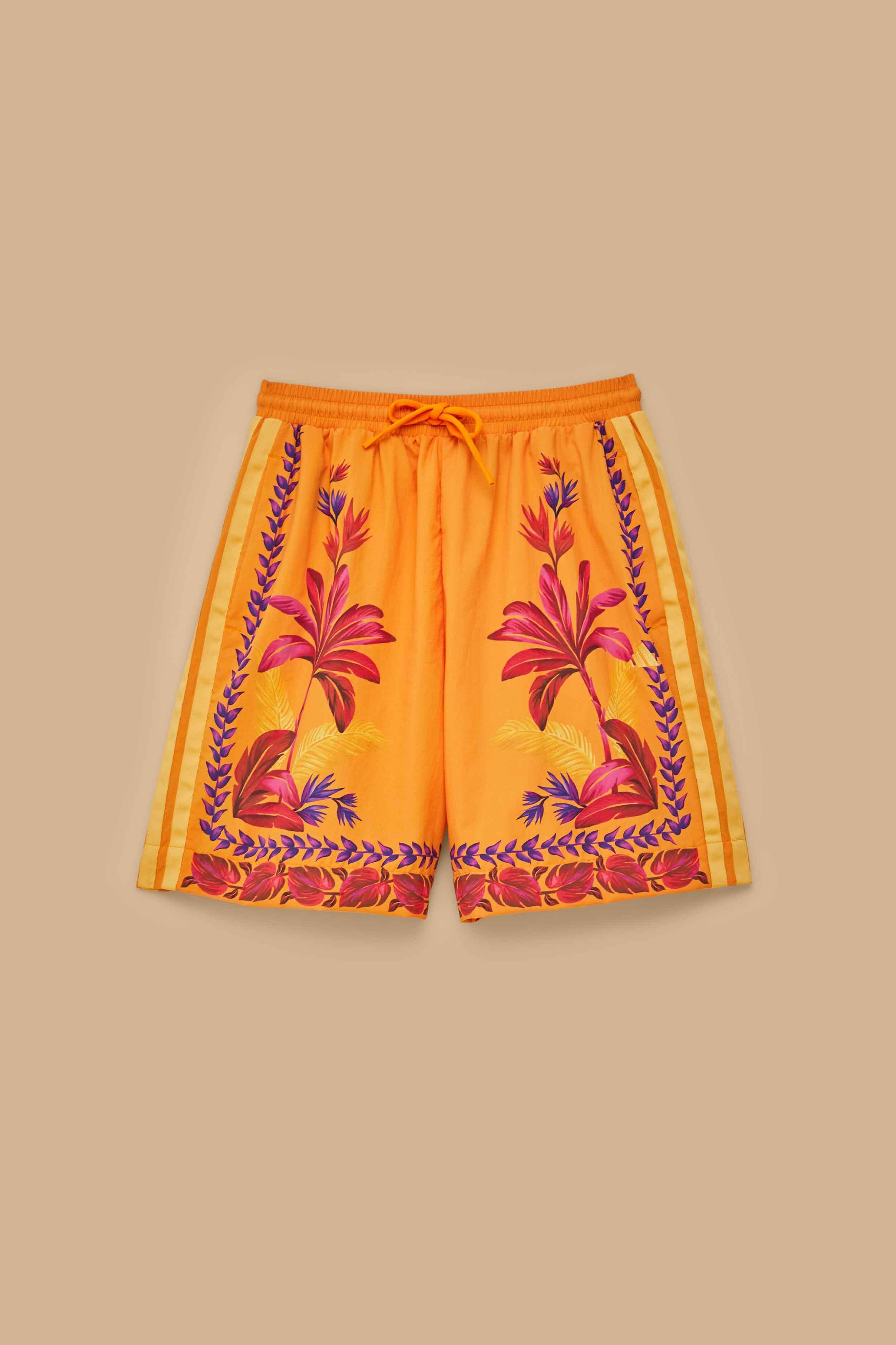 Adidas Tropical Breeze Bright Orange Short – FARM Rio