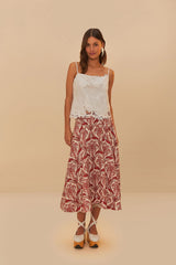 Off-White Sleeveless Lace Top – FARM Rio