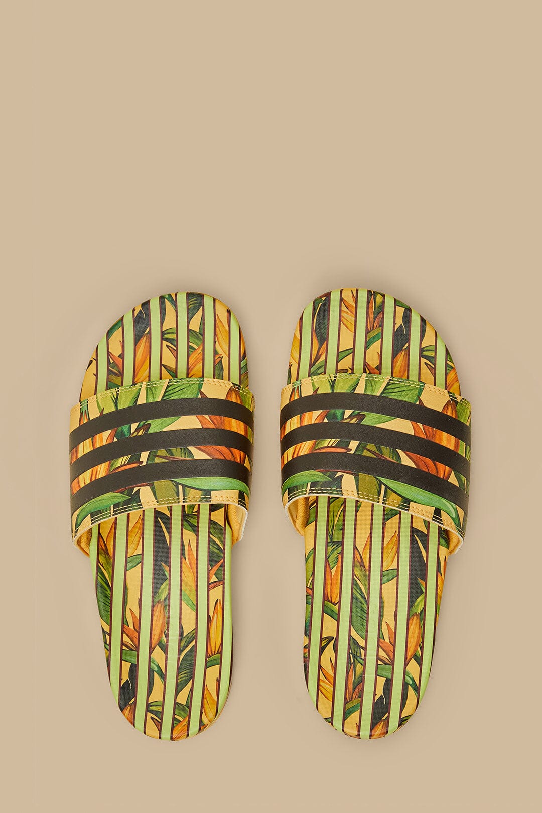 Adidas Adilette Birds Of Paradise Semi Spark – FARM Rio
