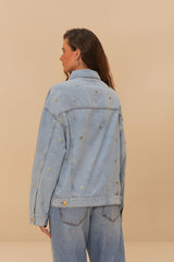 Bows Embroidery Denim Jacket – FARM Rio