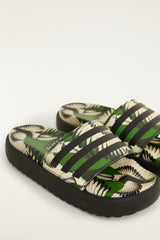 Adidas Adilette Platform Toucan Wings Green – FARM Rio
