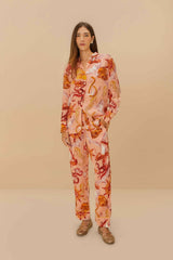 Pink Nautical Wonder Pajama Pants – FARM Rio