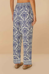 Off-White Tropical Cameo LENZING™ ECOVERO™ Euroflax™ Pajama Pants – FARM Rio