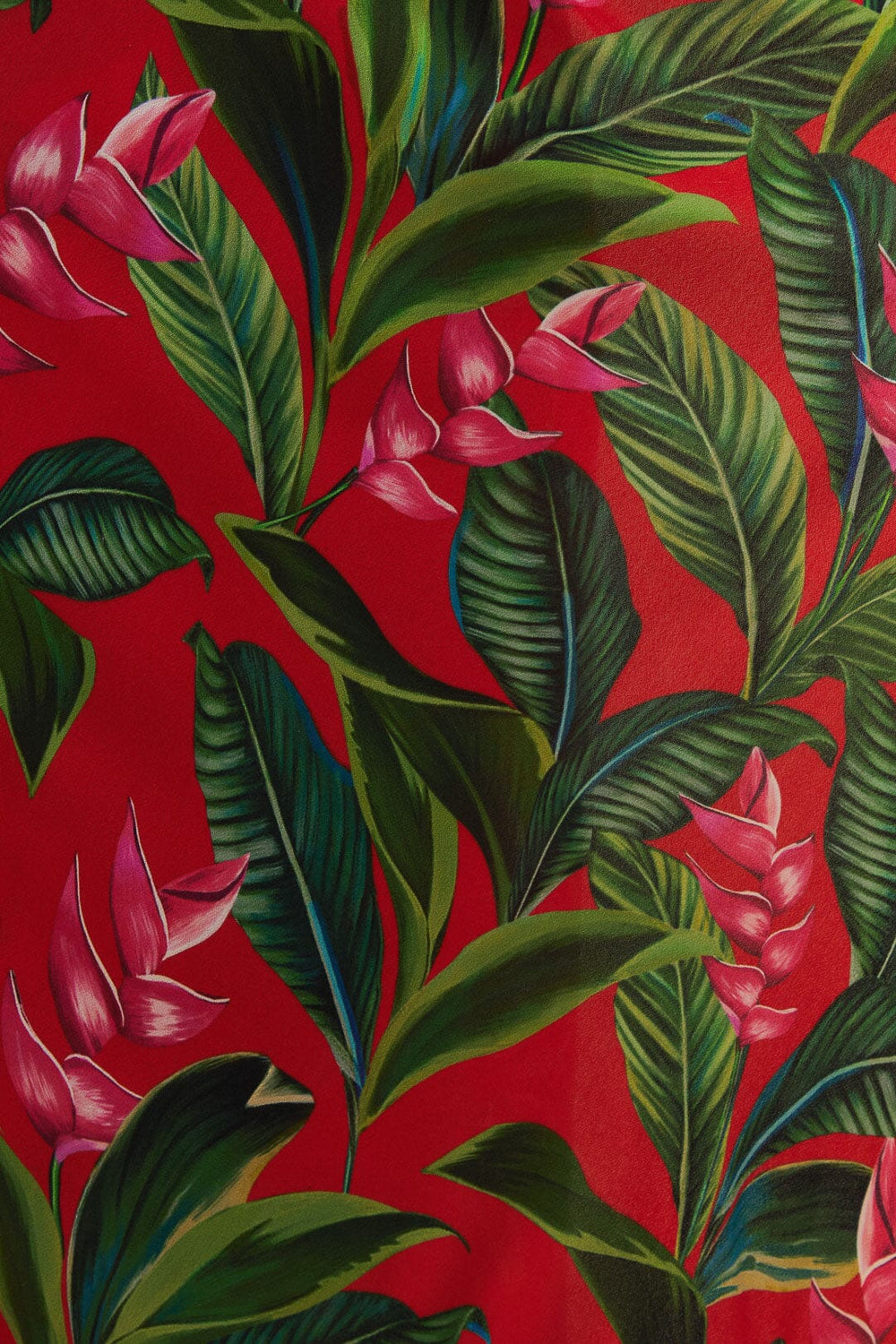 Red Dream Garden Long Sleeve Maxi Dress – FARM Rio