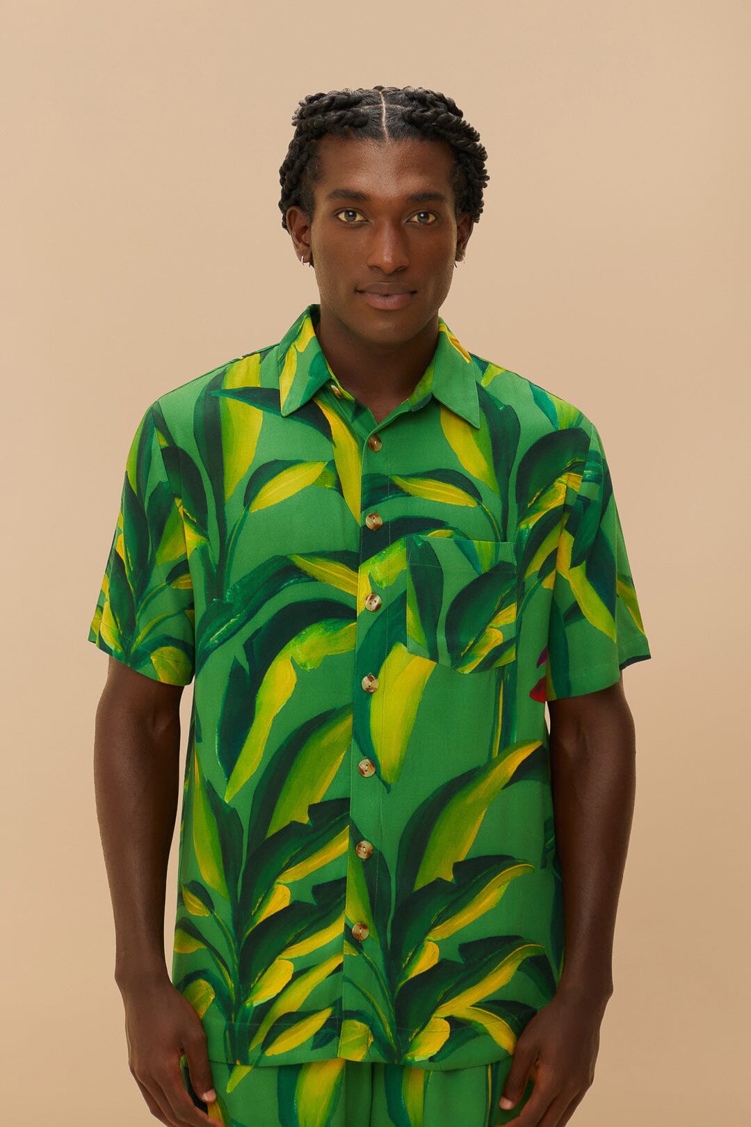 Green Banana Aquarela LENZING™ ECOVERO™ Viscose Shirt – FARM Rio