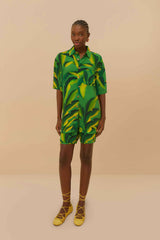 Green Banana Aquarela LENZING™ ECOVERO™ Viscose Shirt – FARM Rio