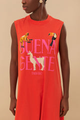 Red Buena Gente Jumpsuit – FARM Rio