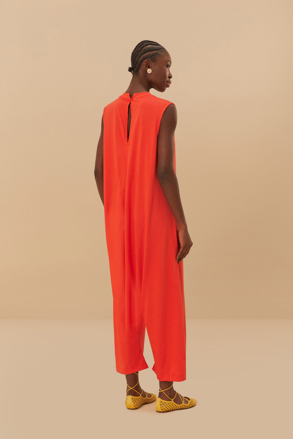 Red Buena Gente Jumpsuit – FARM Rio