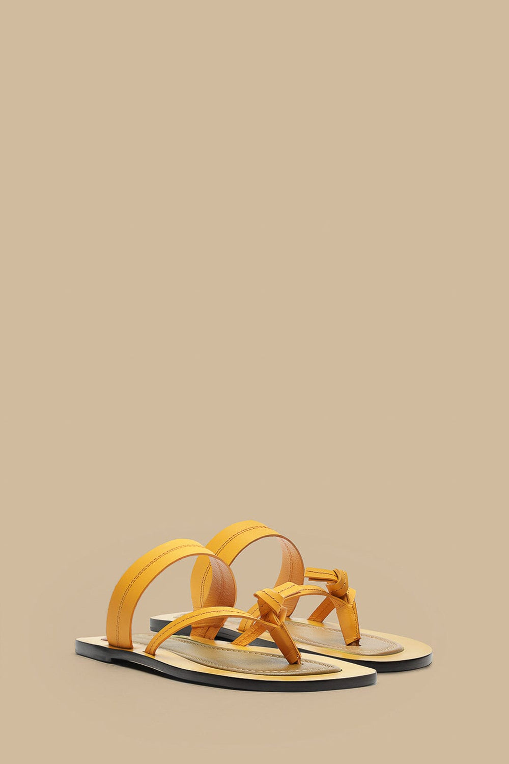 Turmeric Tie Flat Sandal – FARM Rio