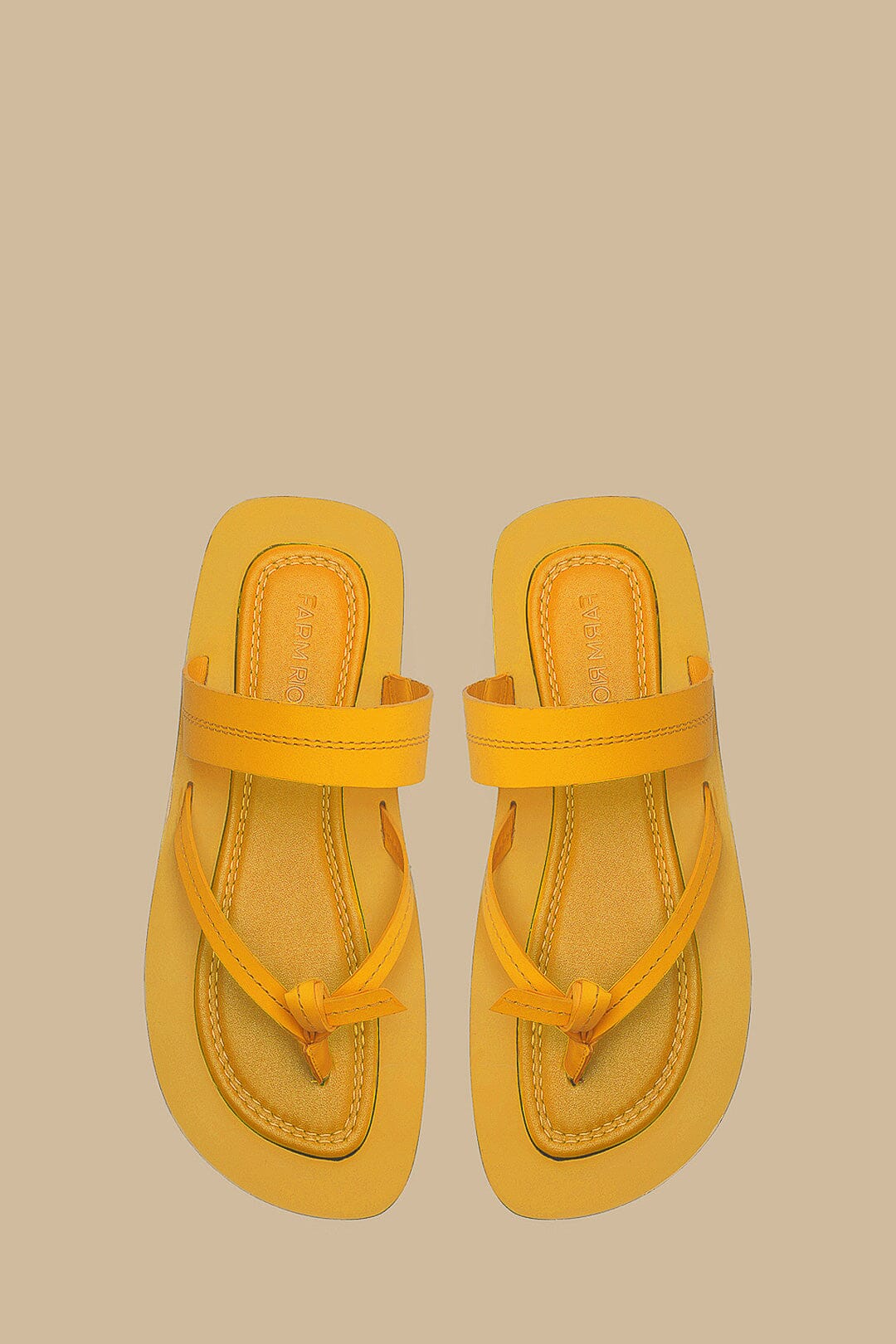 Turmeric Tie Flat Sandal – FARM Rio