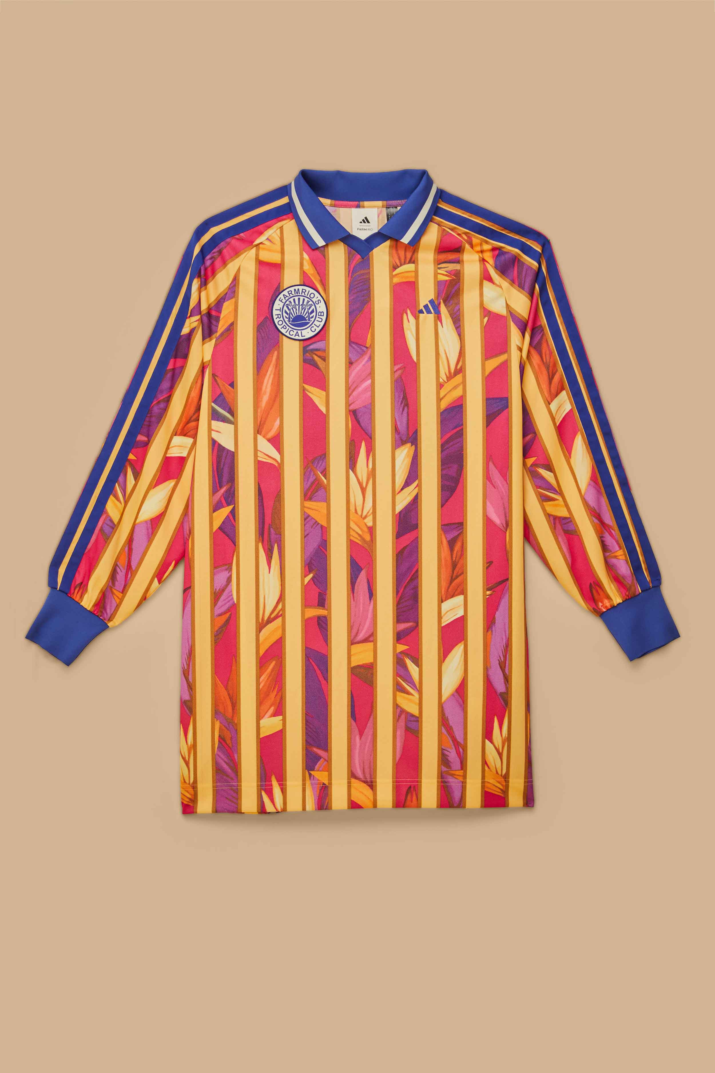 Adidas Stripes Of Paradise Bold Pink Dress – FARM Rio