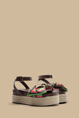 Marsala Scarf Espadrille Flatform Sandal – FARM Rio