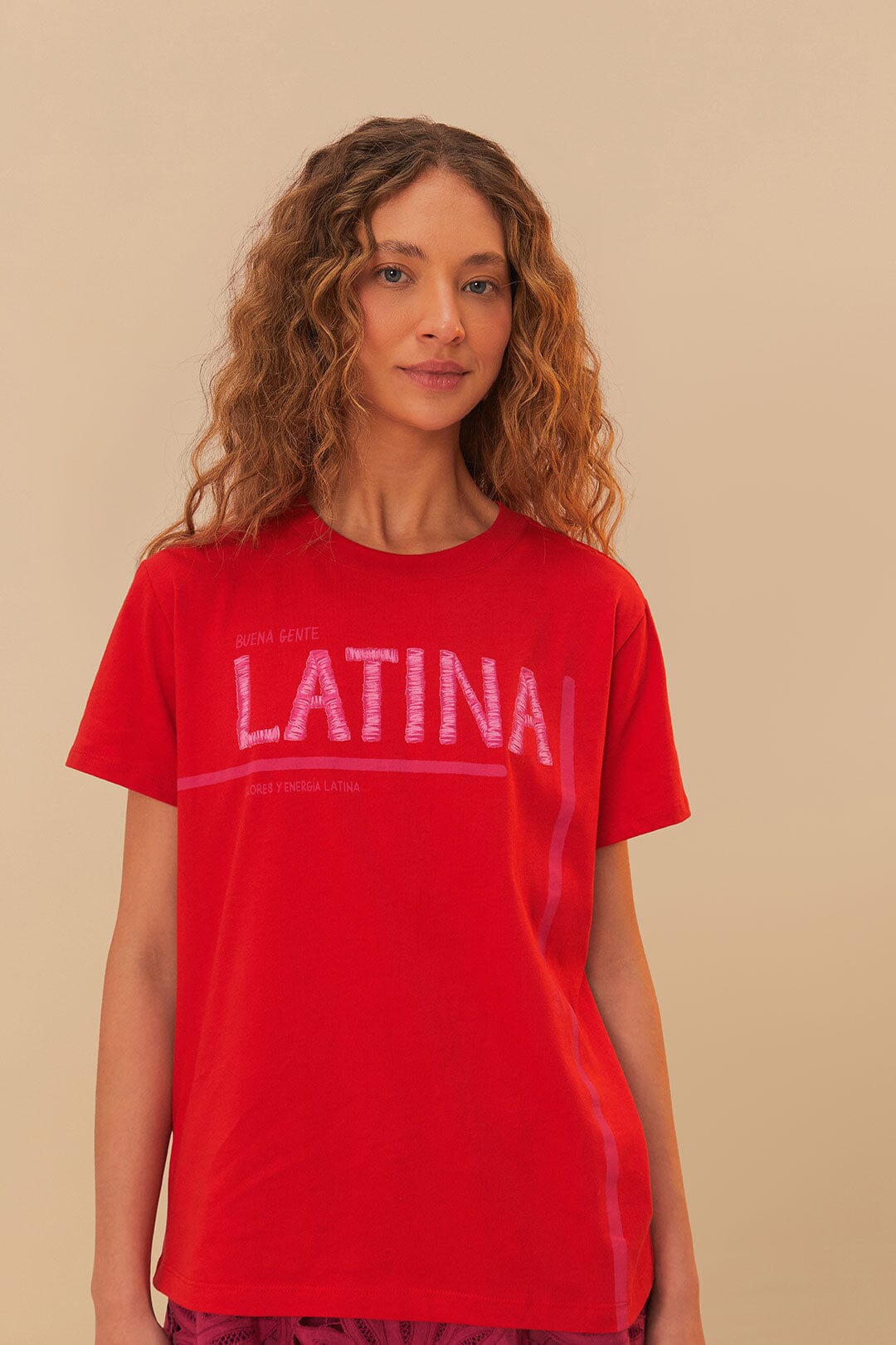 Red Latina T-Shirt – FARM Rio