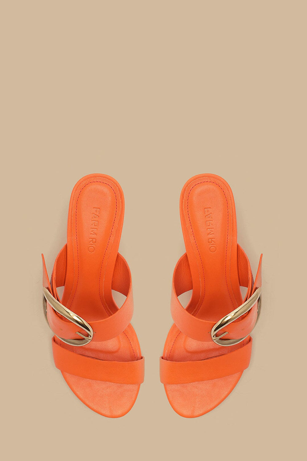 Citrus Buckle Wedge Sandal – FARM Rio