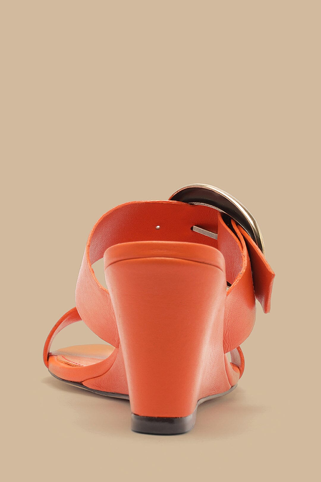 Citrus Buckle Wedge Sandal – FARM Rio